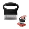MINZHI Stainless Steel Steaker Meat Tenderiser, Meat Tenderizer, 48 Needle