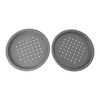 Chabrias Ltd 2 x Deep Pizza Pan Oven Round Crisper,