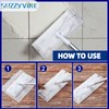 SUZZYVINE Dust Magnet Flash Dry Floor Wipes Flash Dry Mop