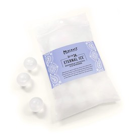 MixCraft Eternal Ice Reusable & Durable Cocktail Ice Cube Spheres, Set of 24