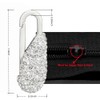 4 Pcs Bling Zipper Pull Replacement Universal Decorative Zipper Handle