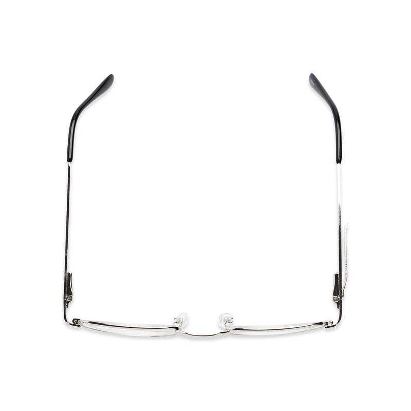Rectangle Reading Glasses in Silver by Readers.com | The Anderson