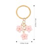 PACKOVE Decor Cherry Blossom Keychain key Wallet Keychain Key Hanging