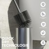 Escobilla de baño de silicona y acero inoxidable SAVEGA con