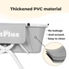 KITPLUS Portable Dog Bathtub, 5 Height Adjustable Dog Washing Station