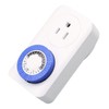 24 Hour Mechanical Outlet Timer Programmable Indoor Plug In Mechanical