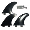 HFEXI HF-SFBK3 Soft Fin 3 Fins FCS Compatible, Set of