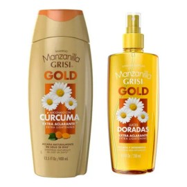 Shampoo Manzanilla Grisi Gold 400ml+ Loción Aclarante 250ml