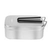 MiliCamp MR-750 Pro Large Mess Tin, Camping, 3 Cups, Deburring,