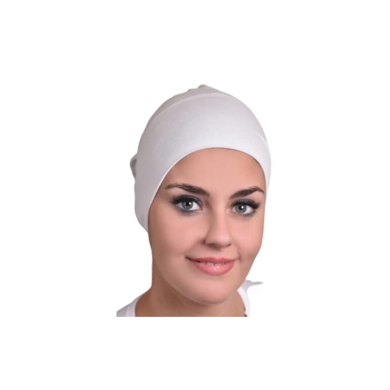 AL AMIRA Under Scarf Tube Cap (white)