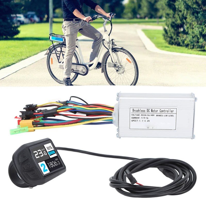 17A 350W Lithium Battery Modification Kit 3 Modes Motor Controller