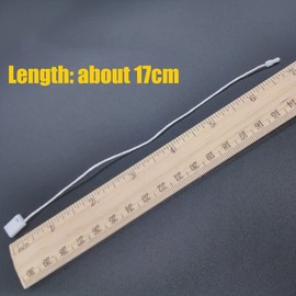 Hang Tag String Nylon String for Hang Tags 200pcs Disposable Black Price Nylon Hang Tag String with Snap Lock Pin for Clothes Brand Tag Price (Black)