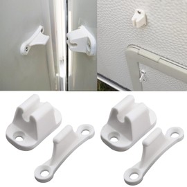 AUTOXBERT Pack of 2 Door Stops for Motorhome and Caravan, Door Lock Storage Door Camper, Door Holder Service Flap Motorhome, Door Catch Campervan, Door Lock