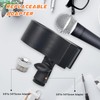 Adjustable Microphone Holder Clip, 1 Pcs Plastic Spring Mic Clip,