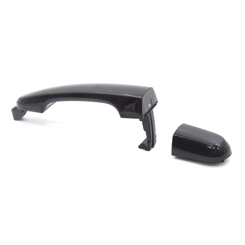 8Pcs Front Rear Left Right Exterior Black Door Handle Set