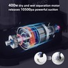 Carpet Cleaner Machine 10.5Kpa Strong Suction, 400W Powerful Motor, Portable