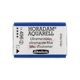 'FULL PAN Schmincke Horadam Watercolour Ultramarine Blue'