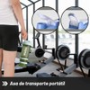 650ML/22OZ Botella para Proteina de Coctelera, JASUVII Protein Shaker con