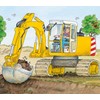 Ravensburger 03915 - Baustelle - 30 Teile Holzpuzzle