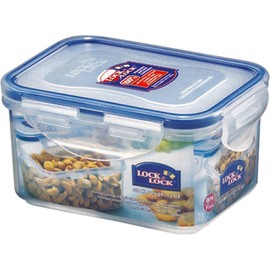 Lock & Lock Stackable Airtight Container Rectangular 470ml HPL807