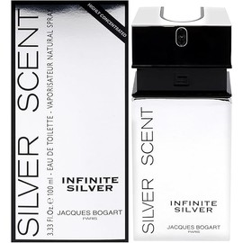 Jacques Bogart Silver Scent Infinite Silver by Jacques Bogart for Men - 3.33 oz EDT Spray