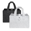 EOAMGO Pack of 2 Felt Shopping Bag, 30 x 20