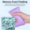 KUAZIDAR Hand Contracture Cushion, 2 Pack, Purple