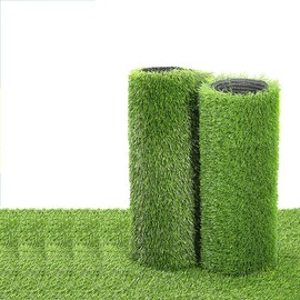 MYOYAY Artificial Turf Grass Lawn 3.28ft x 32.8ft Realistic Deluxe Artificial Grass Synthetic Thick Lawn Turf Carpet Mat for Pet Indoor Outdoor Yard and Holiday Wedding Lawn