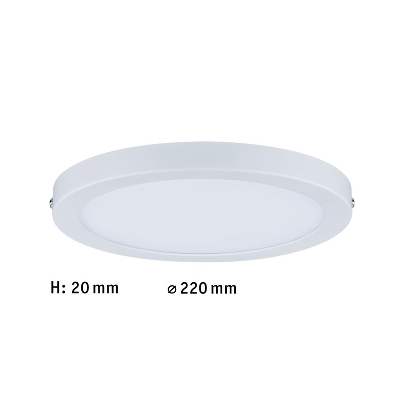 Paulmann 709.37 Atria Ceiling Light LED Panel 220 mm 15