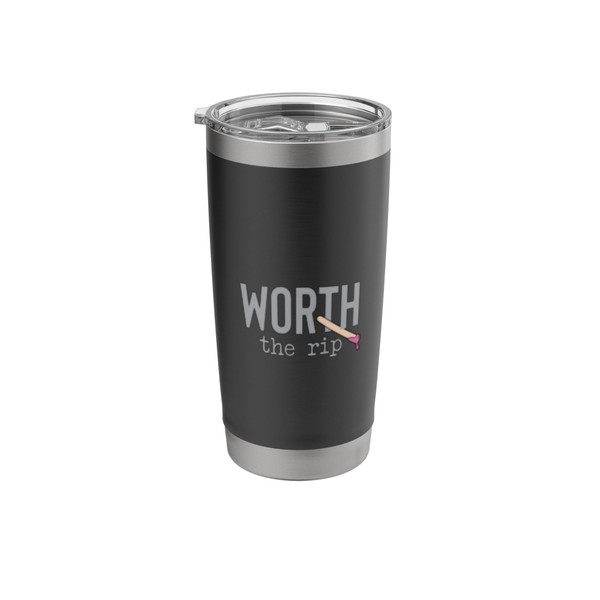 Worth The Rip Wax Specialist Waxing Esthetician Stainless Steel Insulated