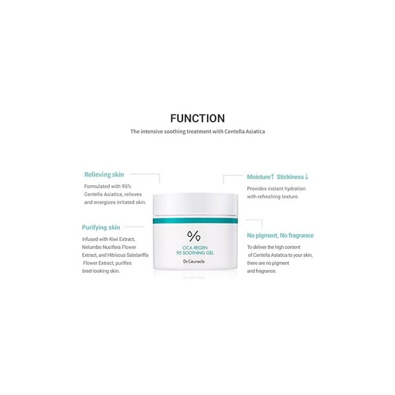 Dr.Ceuracle [Dr.Ceuracle]Cica Regen 95 Soothing Gel 110g