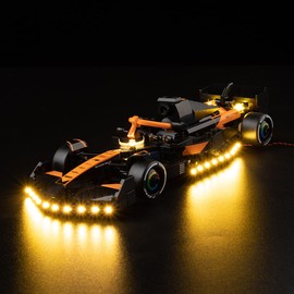 Kyglaring LED Light Kit, Compatible with Leg0 77251, Designed for McLaren F1 Team MCL38 Race Car Model Kits（NO Model