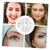 LALAFINA 10 Sheets Imitation Eco Eyebrow Sticker 4d Eyebrows Women