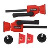 2Pcs Bench Dog Clamps Woodworking Workbench Dog Hole Edge Adjustable