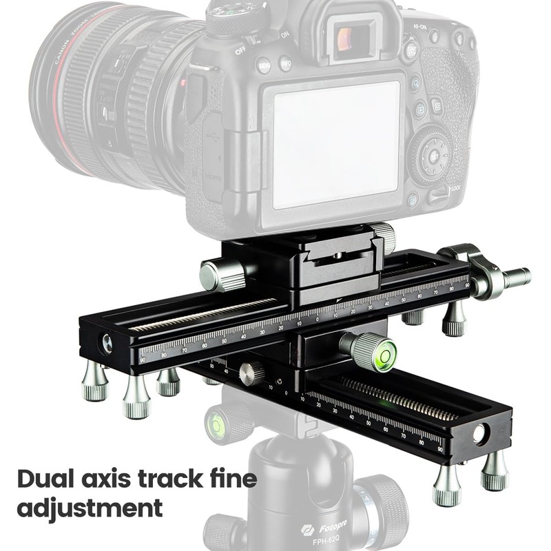 Fotopro Slider Rail Macro Focusing for Close-up Shooting Macro Photography
