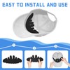 20 Pieces Hat Shaper Insert for Baseball Caps, Flexible Washable