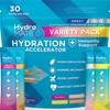HydroMATE Electrolyte Powder Variety Pack Hydration Packets Low Sugar 30