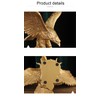 Hosoncovy Eagle Figurine Ornament Resin Eagle Sculpture Eagle Statue Eagle