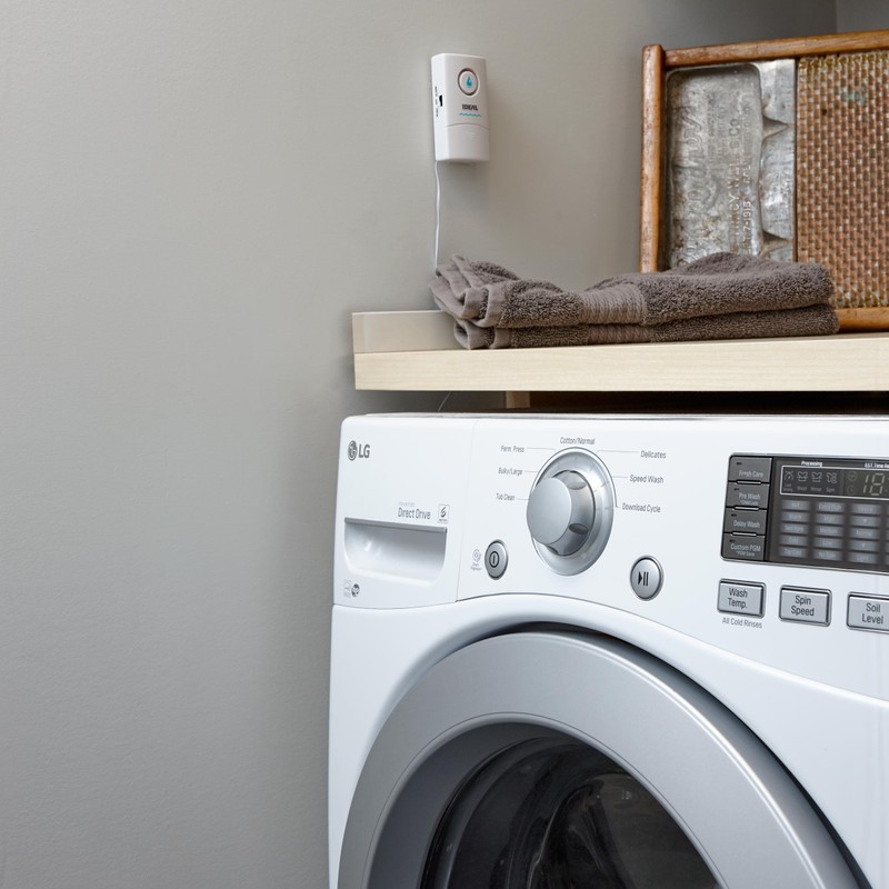 Ideal Security SK606 Flood Water and Overflow Alarm White