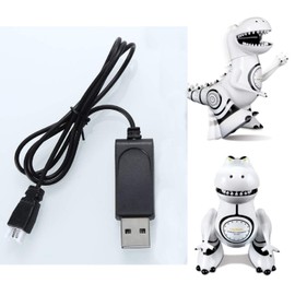 VLM Battery Charger for Sharper Image Robotosaur Interactive Dinosaur (White Connector, 5 Volts)