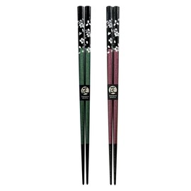 Couple Chopsticks, Dishwasher, Silver Cherry Blossoms (Green, Purple), Japanese Paulownia Box and Wrapping, Dishwasher Safe, Parents, Husbands, Dad, Mom, Grandpa, Grandparents, Mother's Day, Father's Day, Grandparents, Grandparents, Grandparents, Mother's Day, Father's Day, Grandparents, Grandparents, Grandparents, Grandparents, Birthday, Longevity Gift, Gift, Gift, Gift, First Serving, Chopsticks [5]
