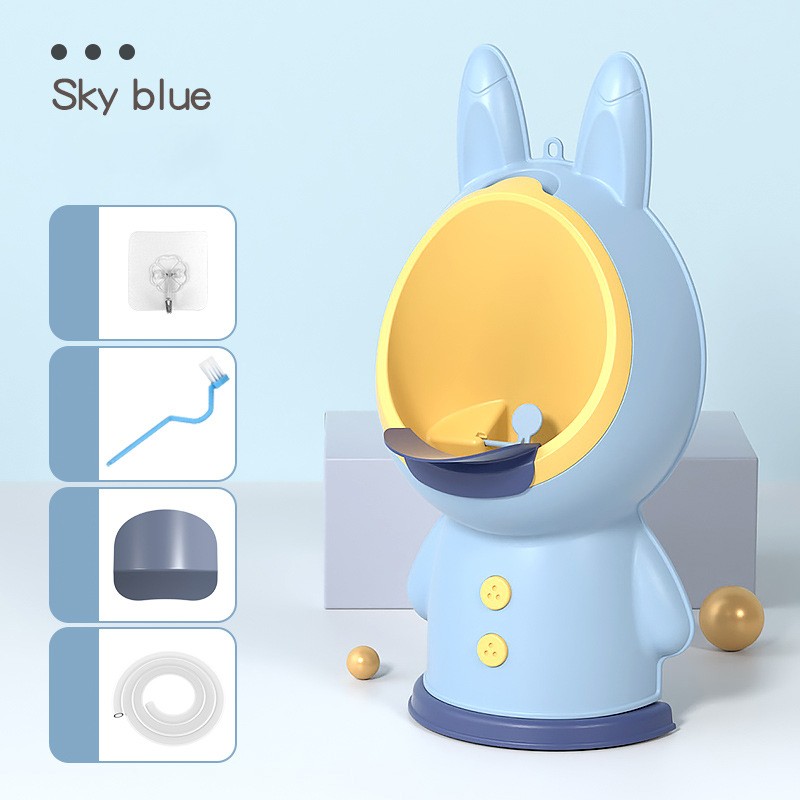 Standing Urinal Suspendable Groove Adjustable Height Potty Training Urinal for