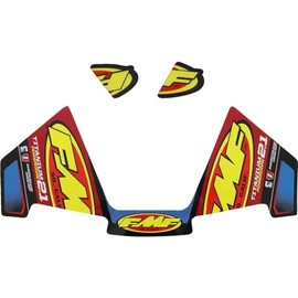 FMF 014950 Exhaust Replacement Decal - Titanium Powercore 2.1