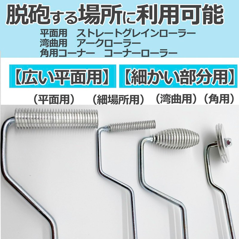 Foam Removal Roller, Repair Treatment, Foaming Roller, Aluminum Roller, FRP