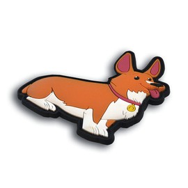 Einstein - Parche de moral de PVC de The Space Cowboy Corgi, divertido parche de moral, táctico, militar, parches, parches militares, perfecto para tu equipo militar táctico, mochila, gorra, chaleco