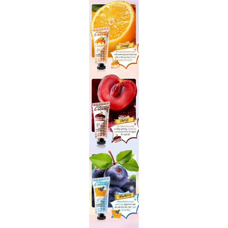Set De Crema De Manos Fruit Care De Alta Hidratación