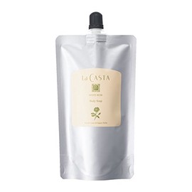 Lakaca White Rose Body Soap (Refill), 13.2 fl oz (390 ml)