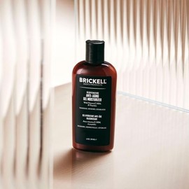 Brickell Men's Products Brickell Men's Rejuvenating Anti-Aging Gel Moisturizer For Men, Natural and Organic, Fast Absorbing Moisturizer Reduces Fine L
