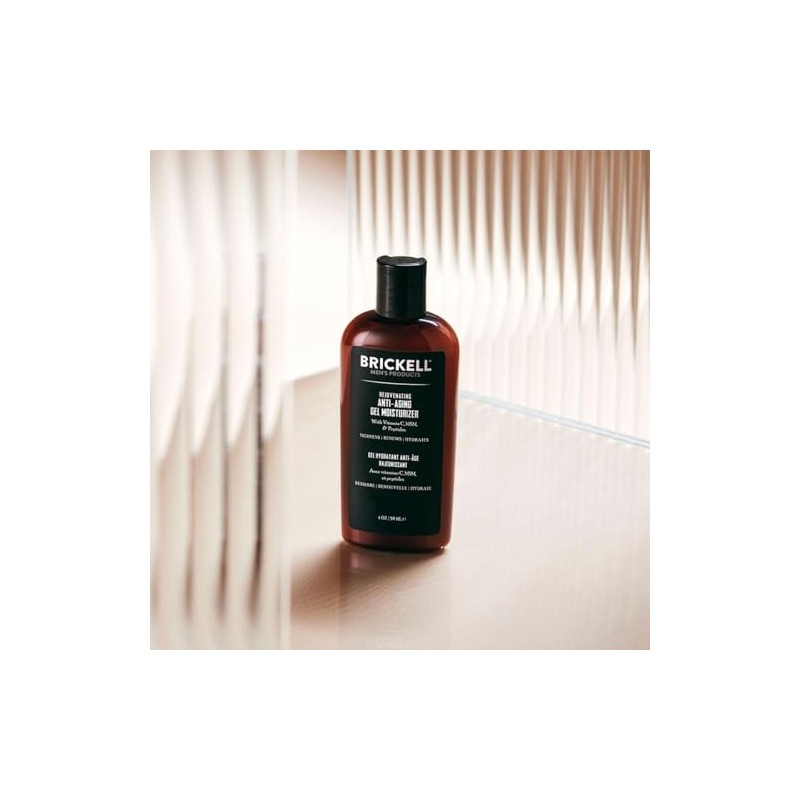Brickell Men's Products Brickell Men's Rejuvenating Anti-Aging Gel Moisturizer For