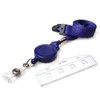 ID Swipe Card Holder & Access Card Lanyard Neck Straps